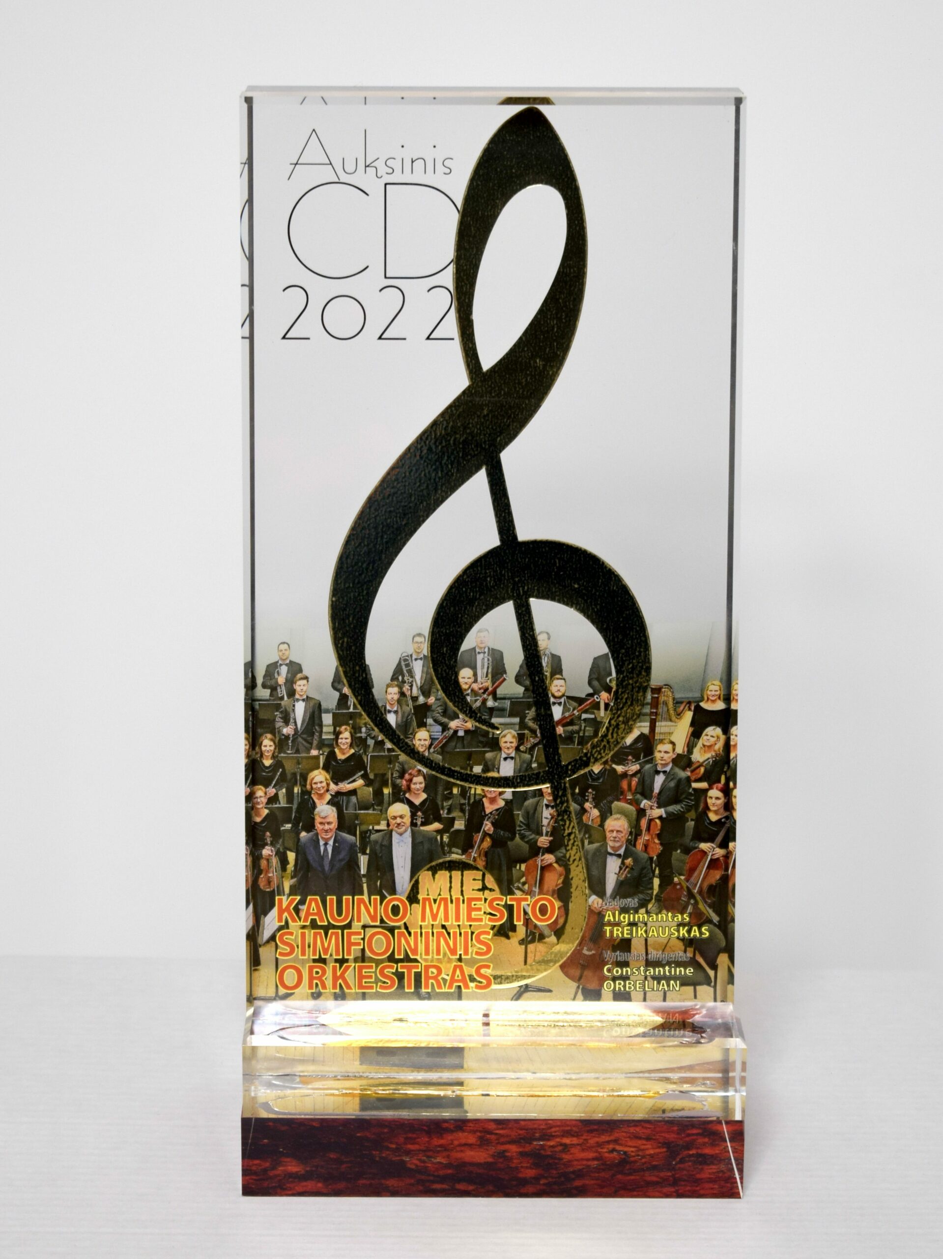 Kaunas City Symphony and Constantine Orbelian Win 2022 Golden Disc Award
