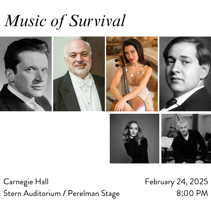 Constantine Orbelian Leads the New York City Opera in “Music of Survival” at Carnegie Hall