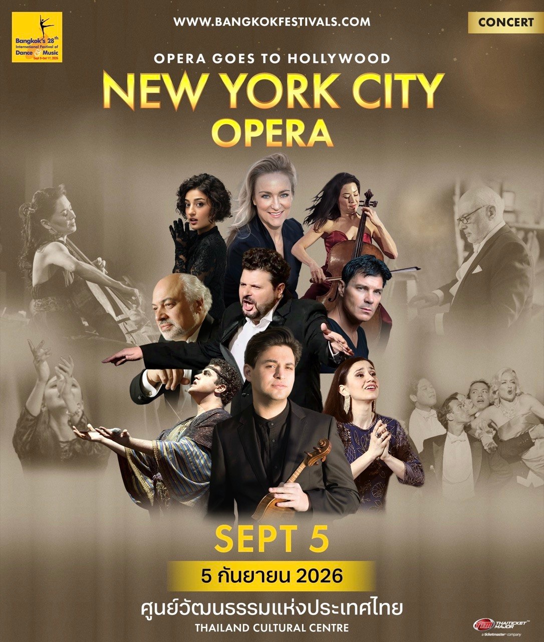New York City Opera Opens Bangkok International Festival of Dance & Music